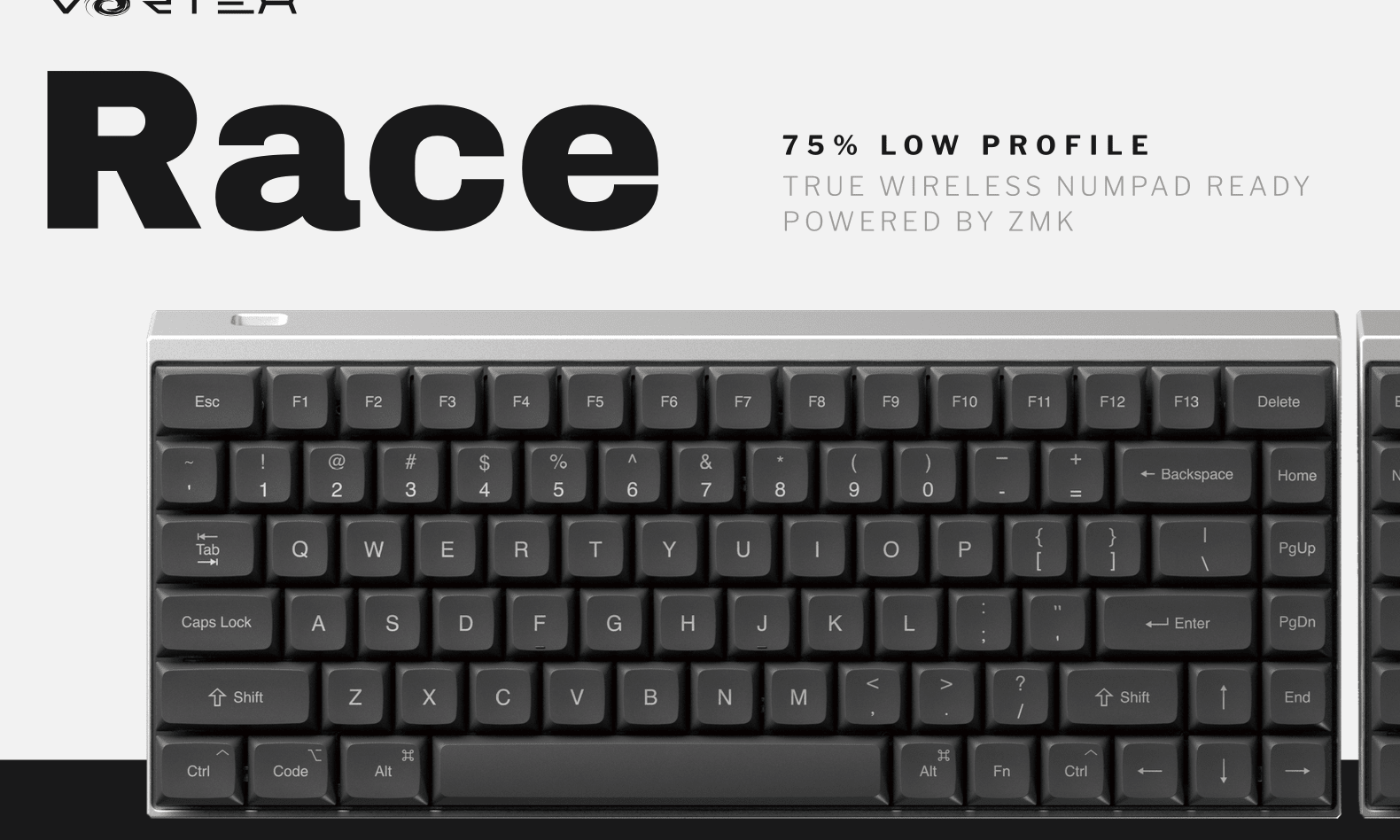 Vortex RACE: Der Klassiker kehrt als moderne Low-Profile-Tastatur zurück - InputGear DE