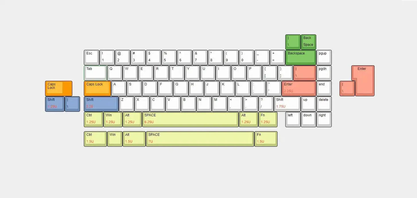 JRIS65 Keyboard Kit