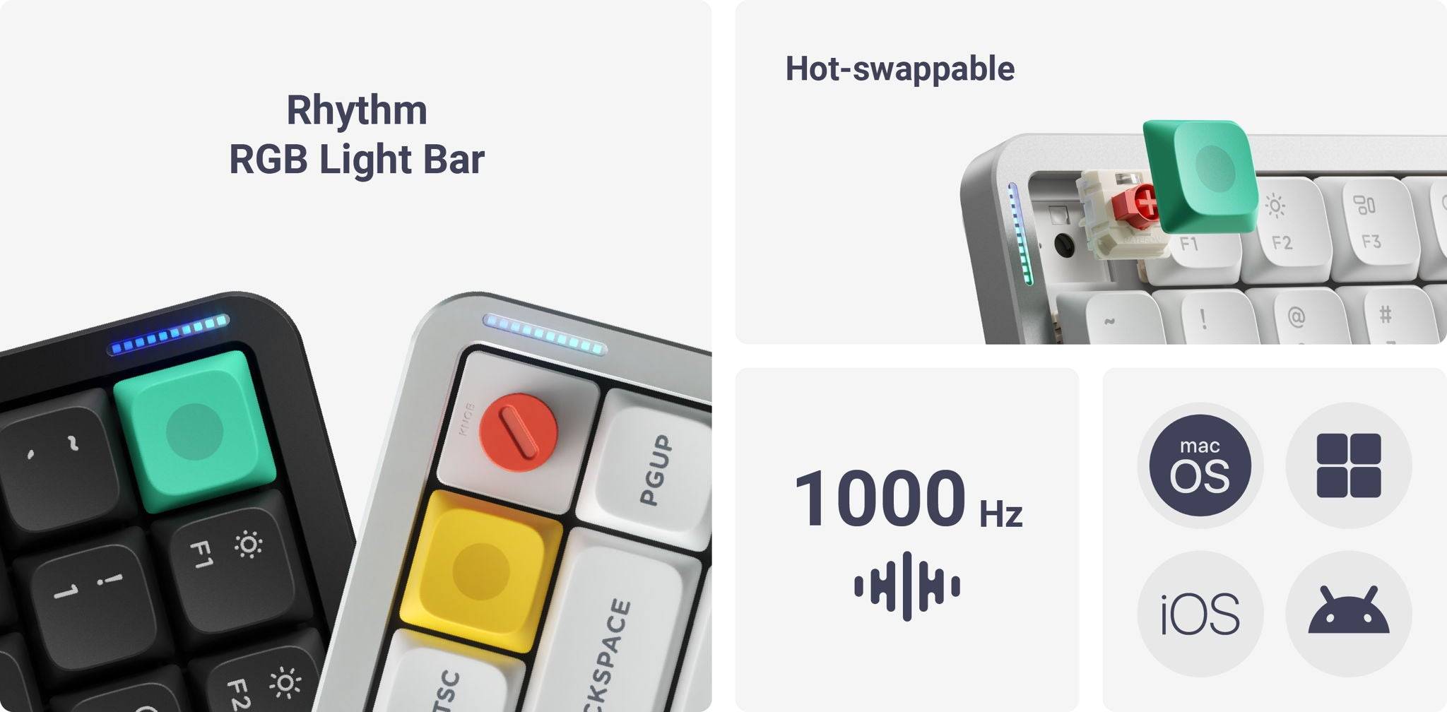 Nuphy Air100 (ISO-DE) White