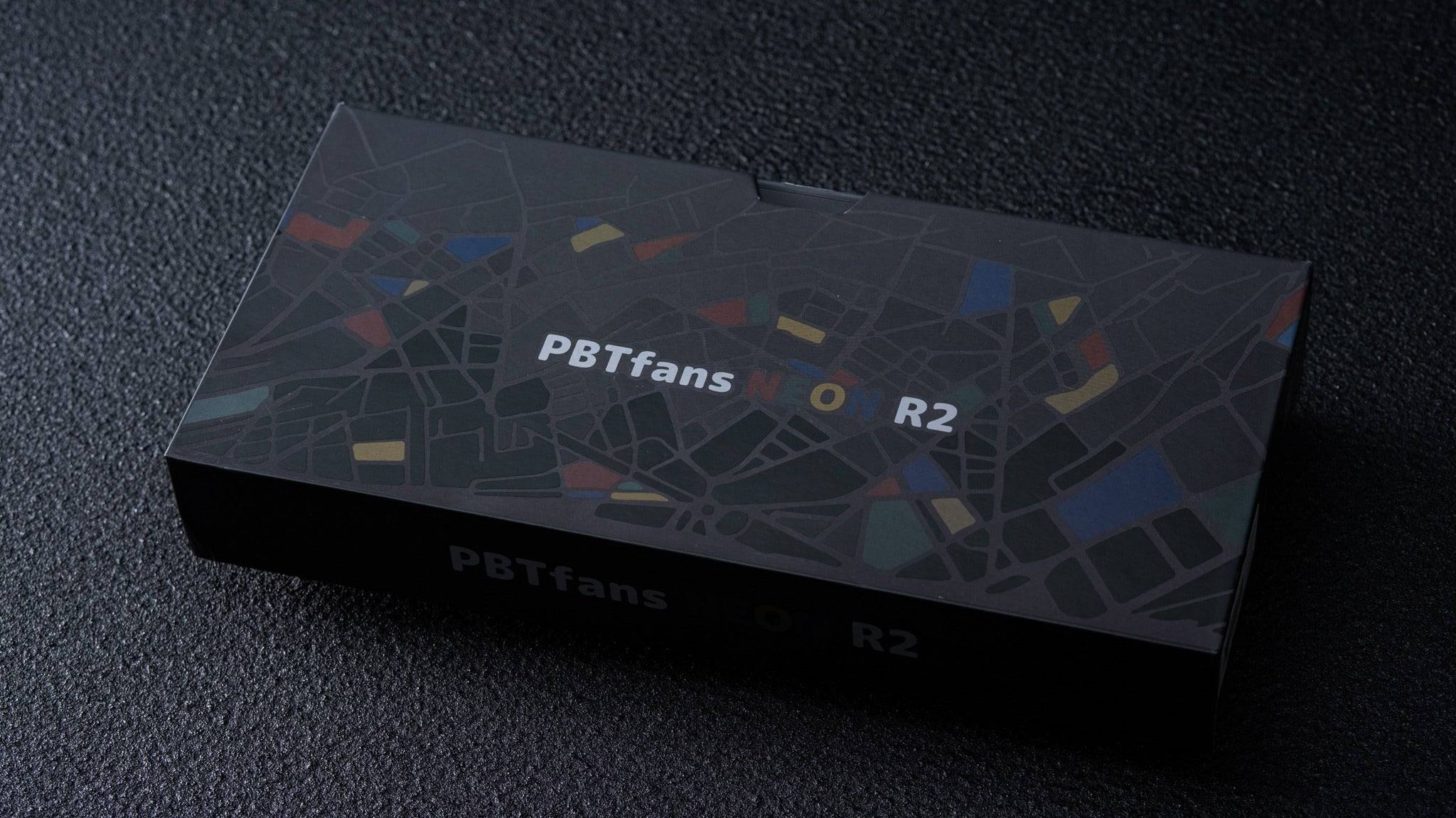 PBTFans Neon R2 Keycap Set