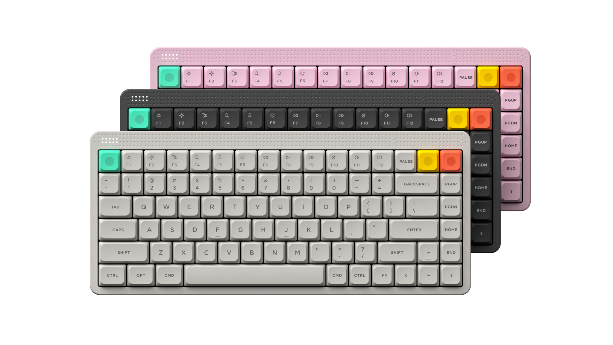 Nuphy Node 100 Low Profile (White) (ISO-DE) Keyboard