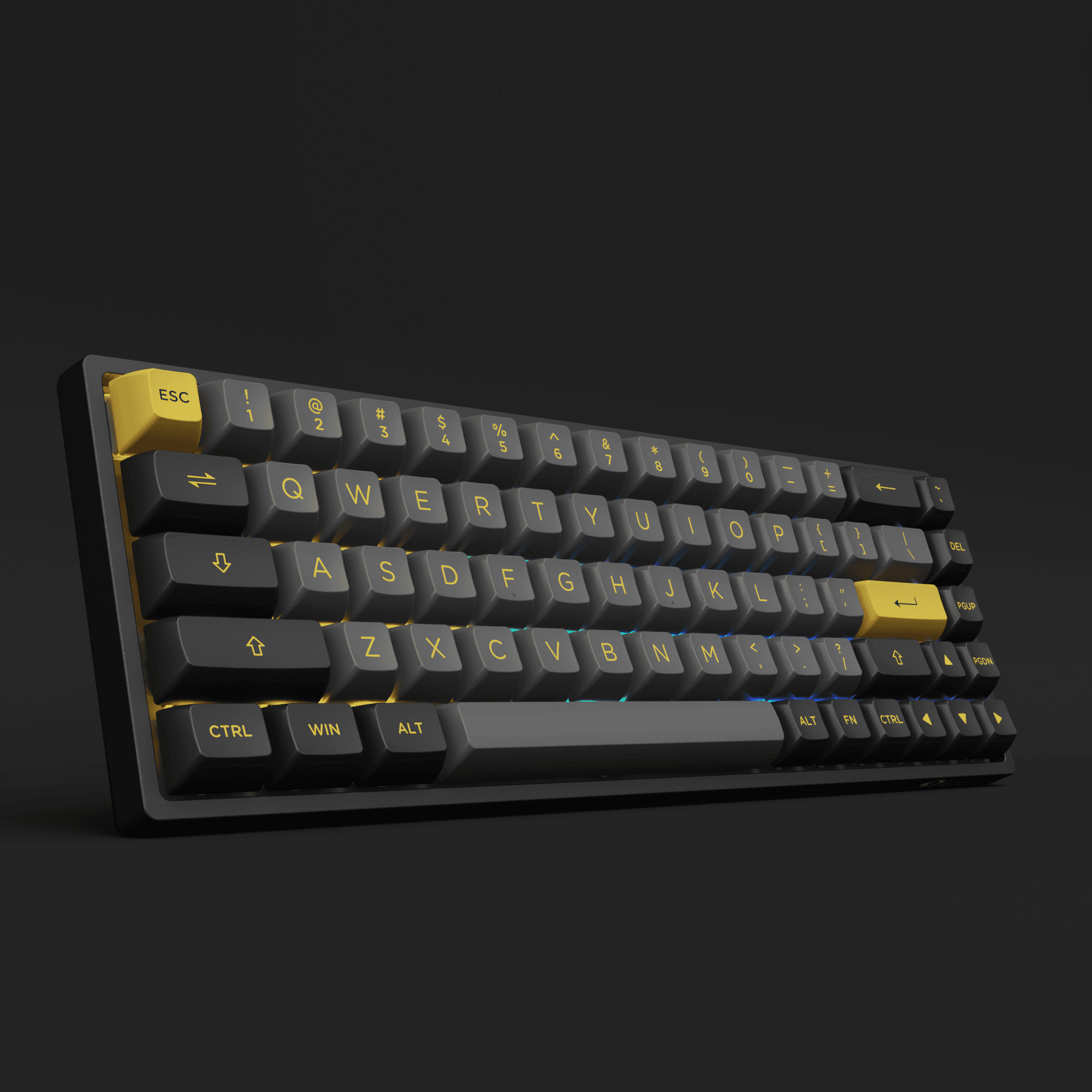 Akko 3068B Plus (Black & Gold) Keyboard