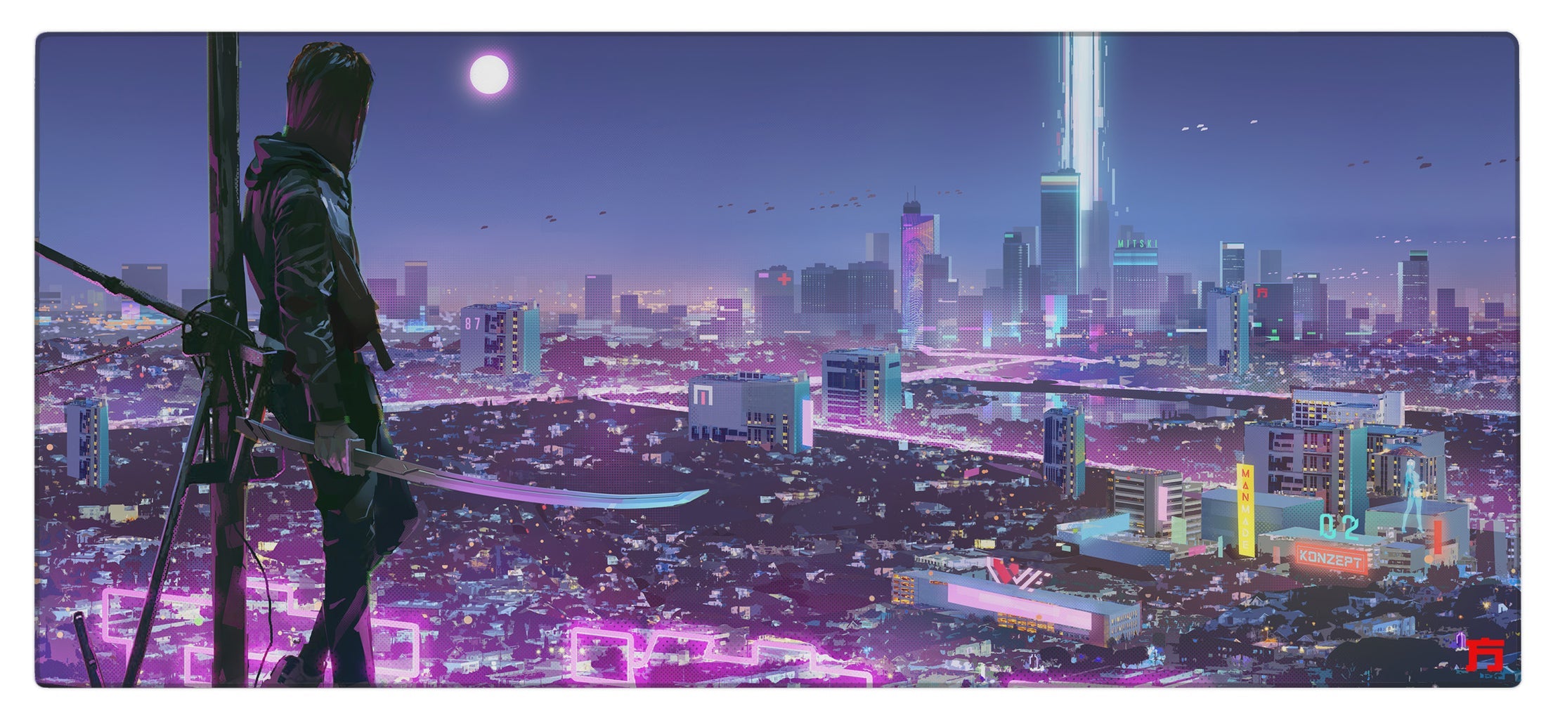 NEON Deskmat