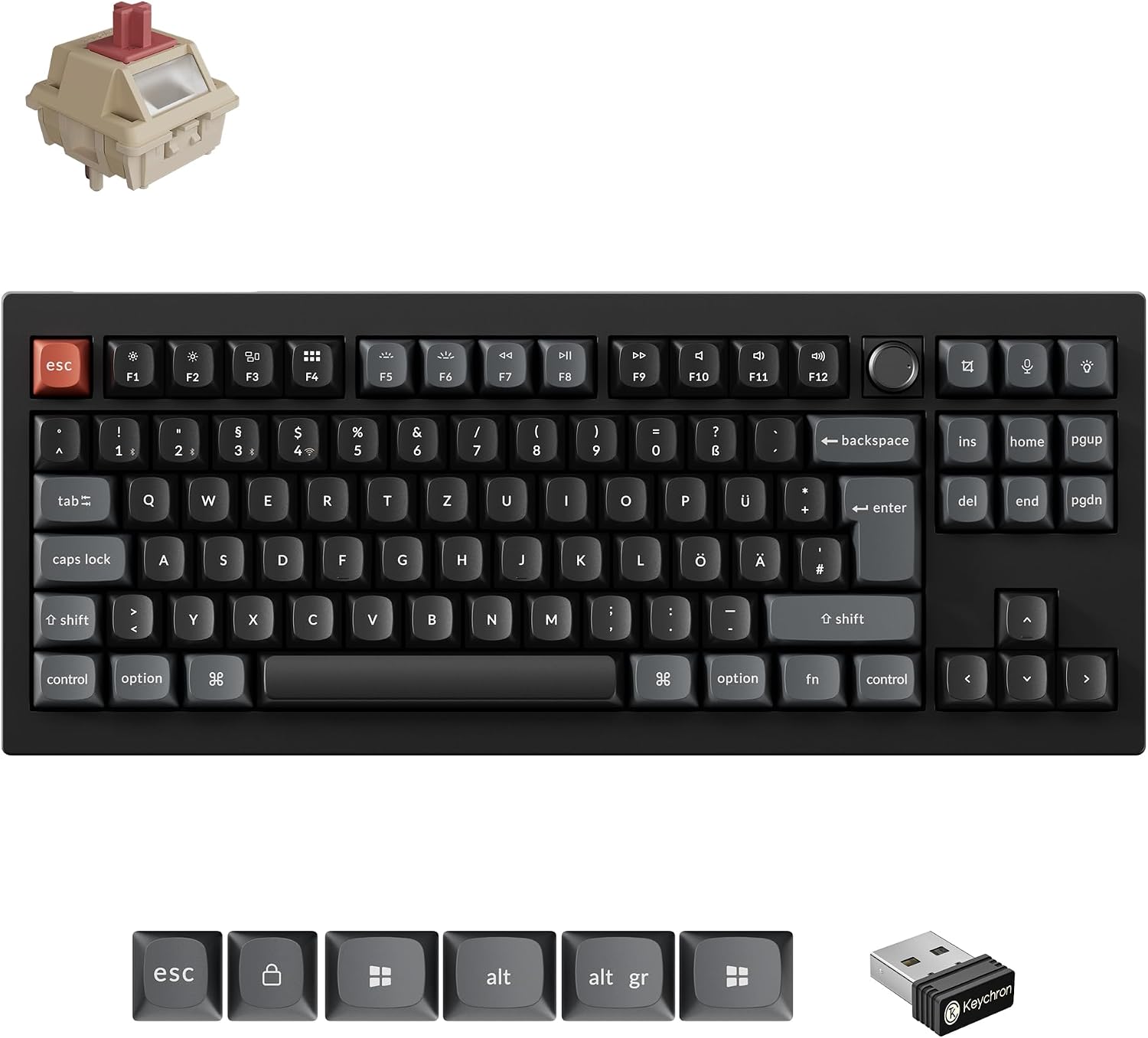 Keychron V3 Ultra (ISO-DE)