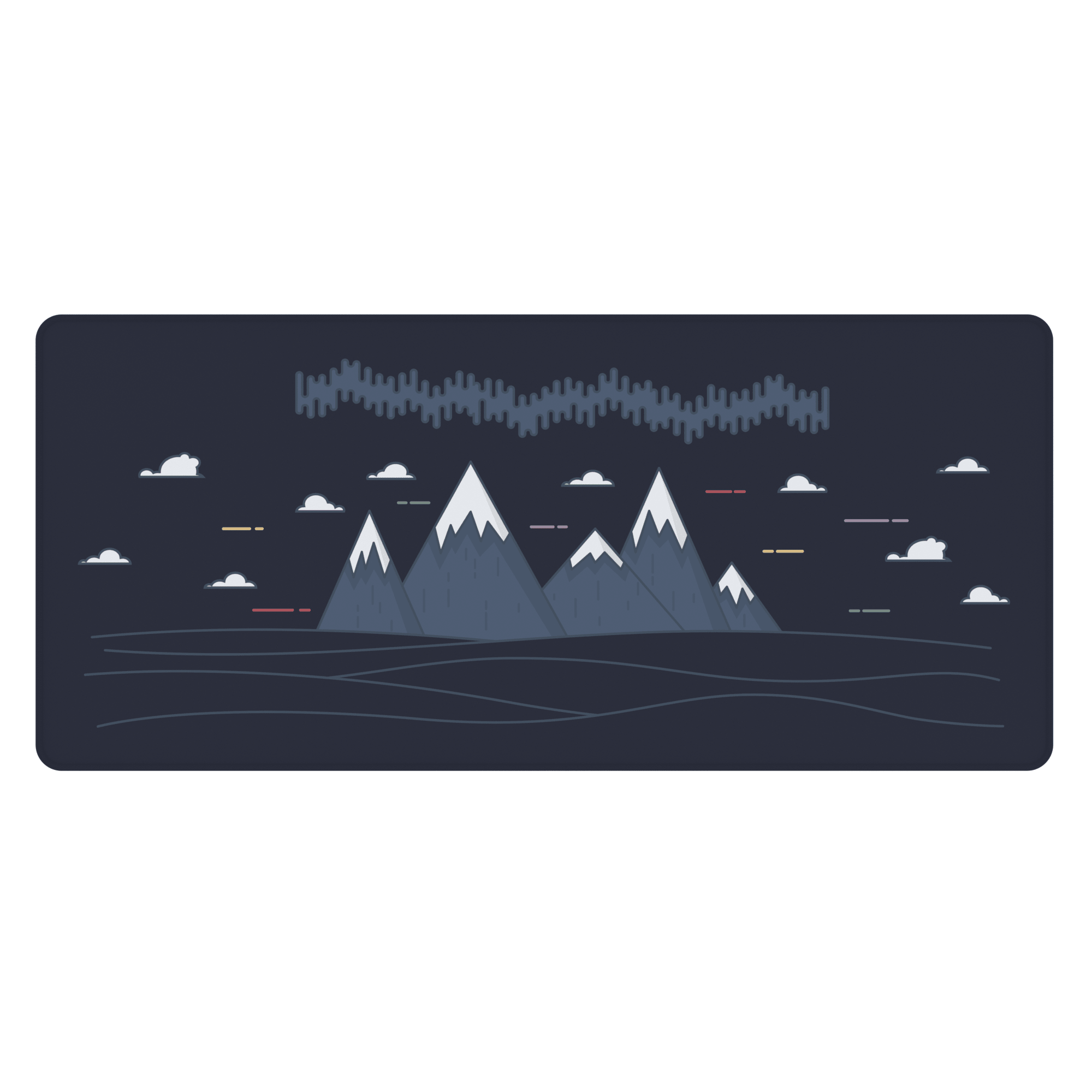 900mats Nord - Dark Deskmat - InputGear DE