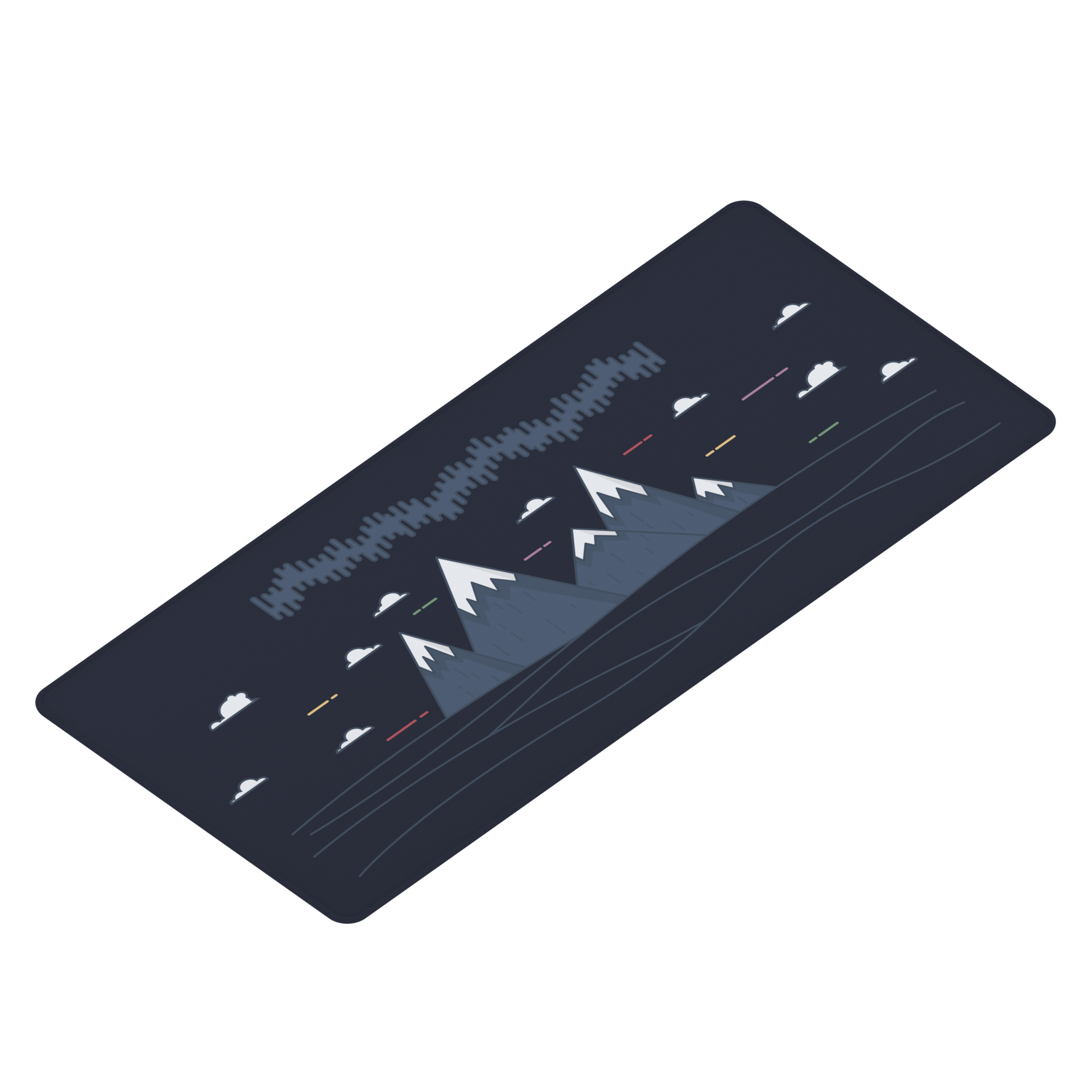 900mats Nord - Dark Deskmat - InputGear DE