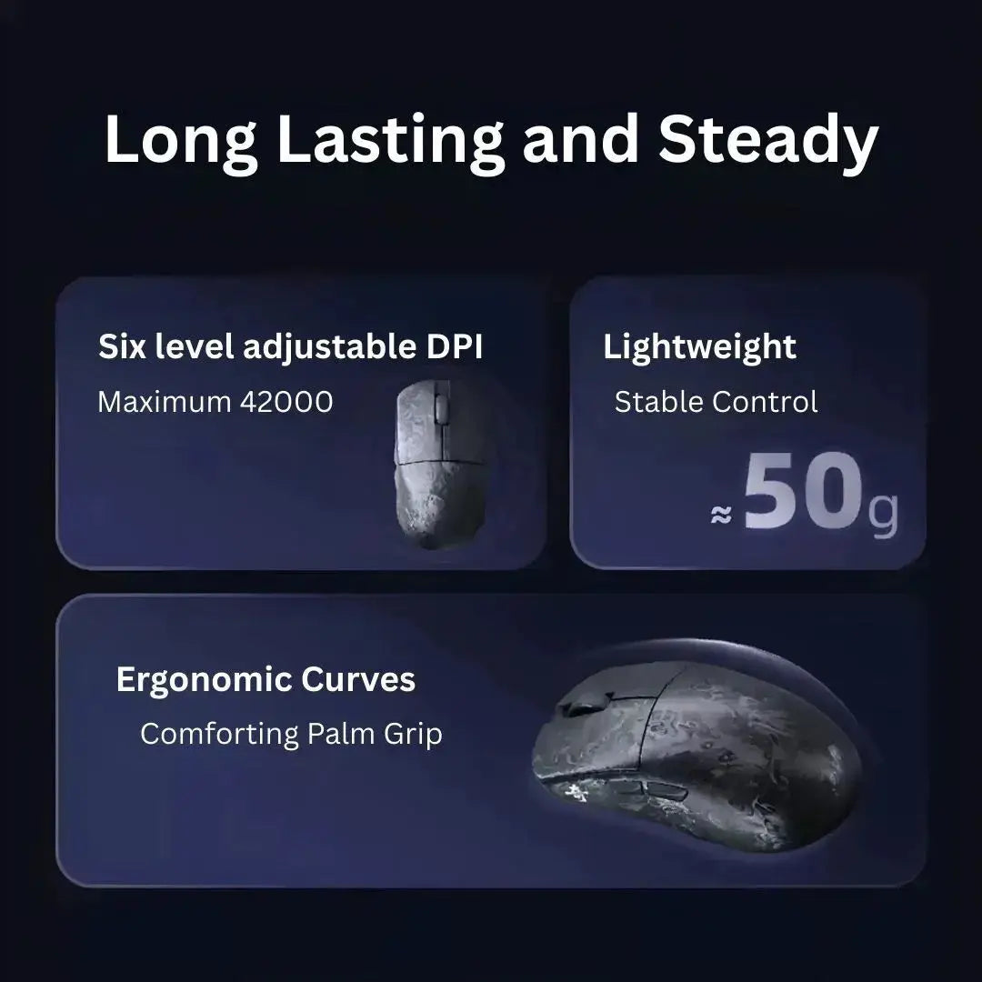 IPI Gaming Qi Pro Black Mouse