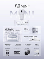 ATK A9 Mini+ (White) Mouse