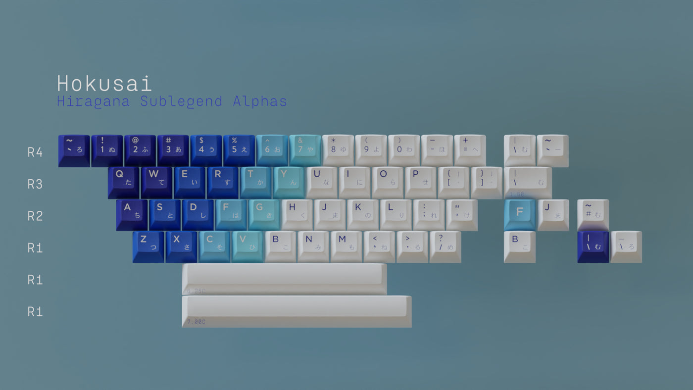 KAT Great Wave Keycap Set