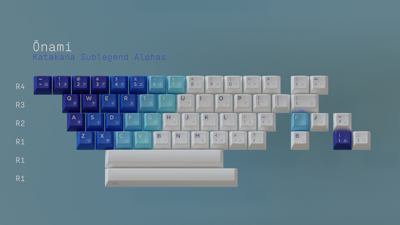 KAT Great Wave Keycap Set