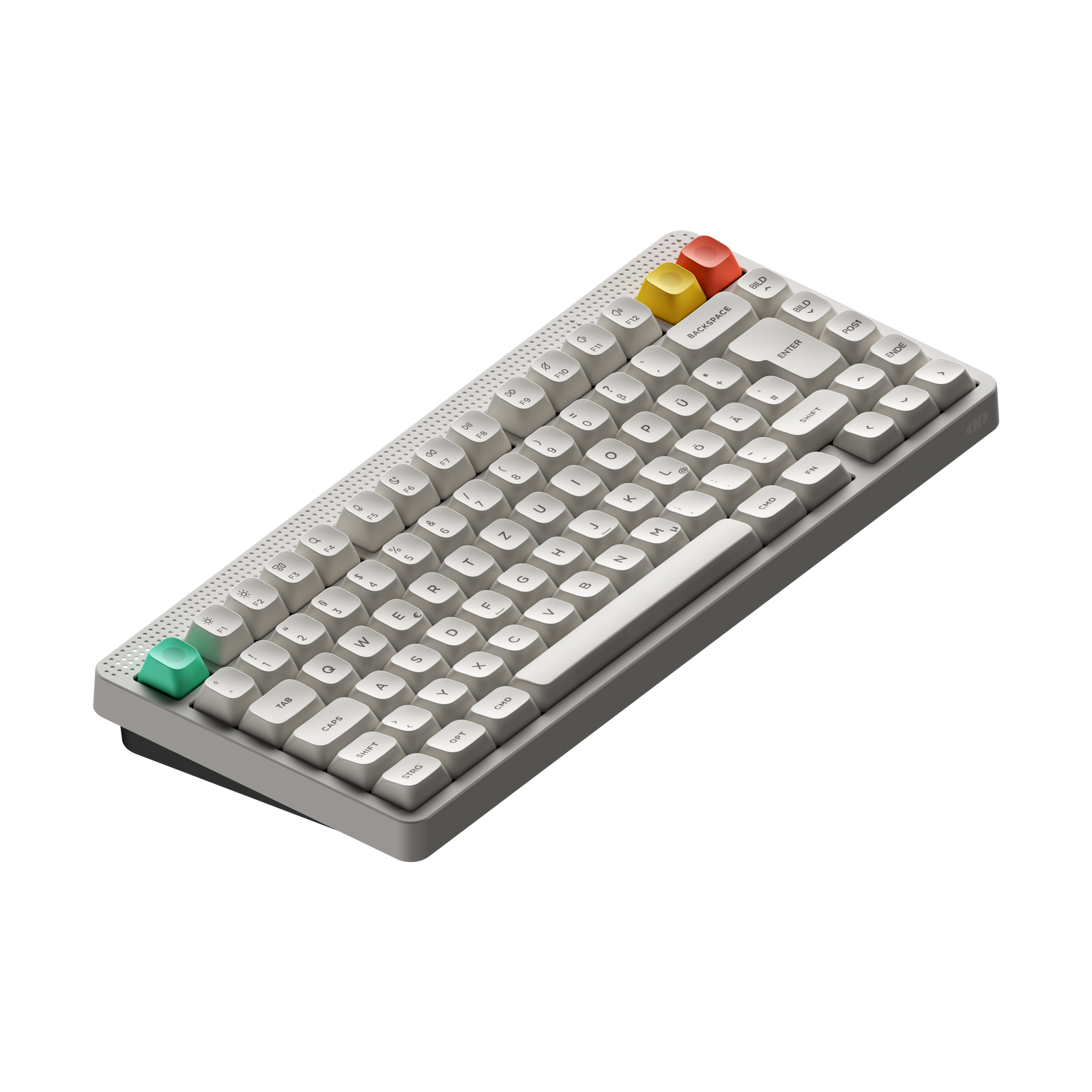 Nuphy Node75 White High-Profile (ISO-DE)