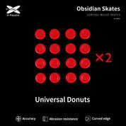X-Raypad Obsidian Mouse Skates - Universal Donuts