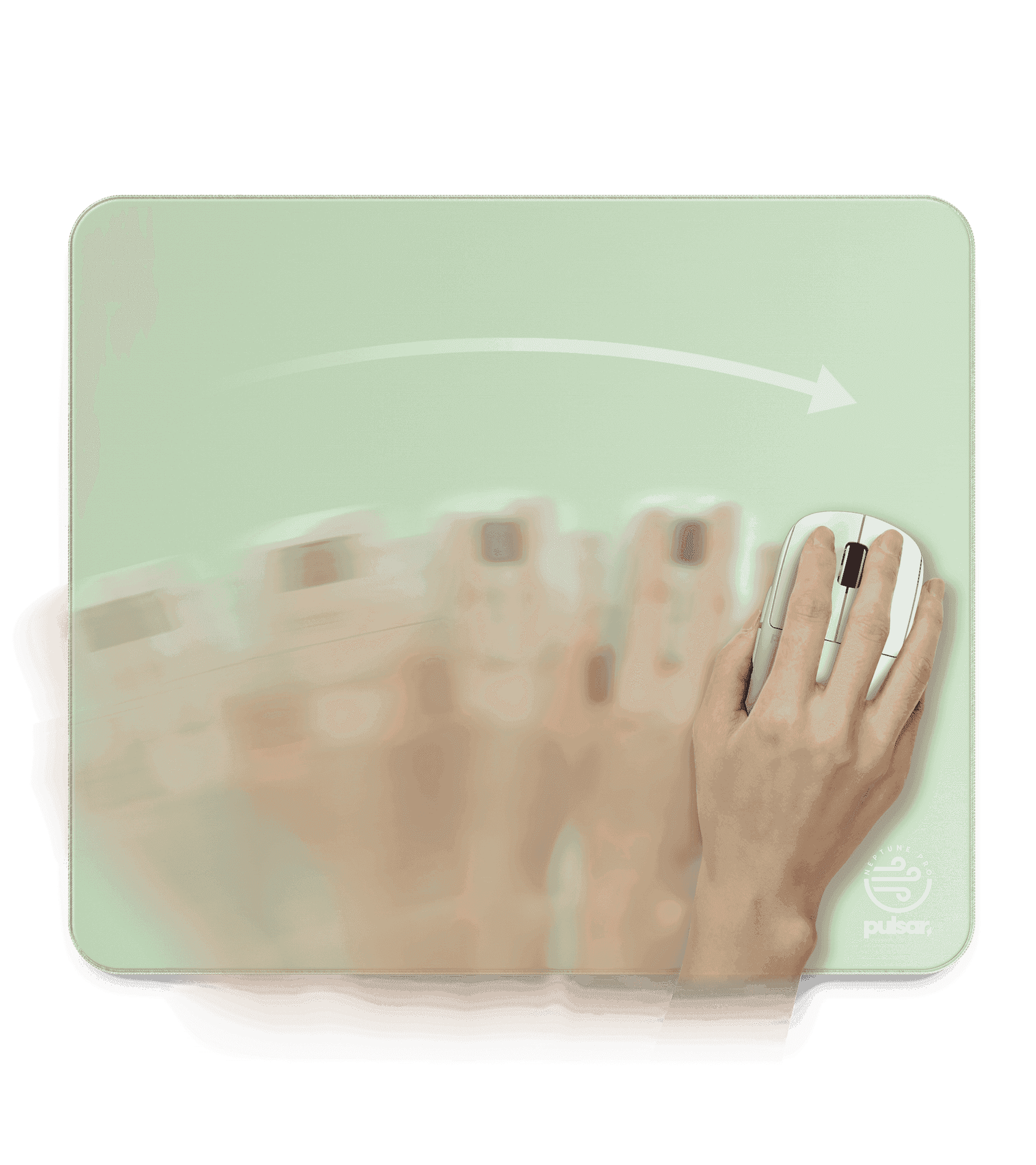 Pulsar eS Neptune Pro XL Soft (Jet Black) Mousepad