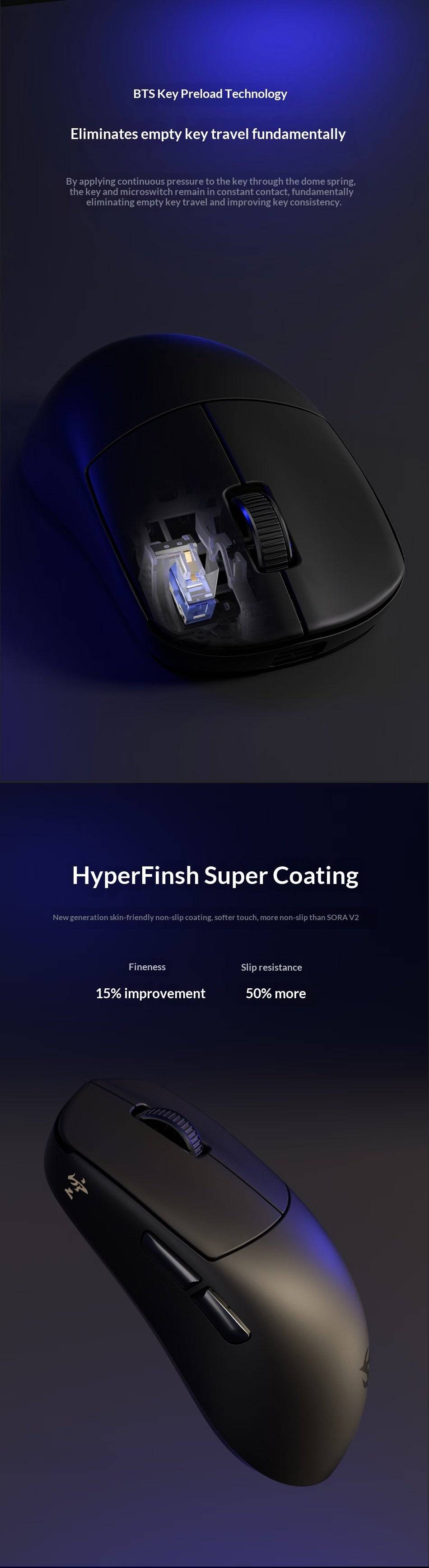 Ninjutso Sora V3 (White) Gaming Mouse