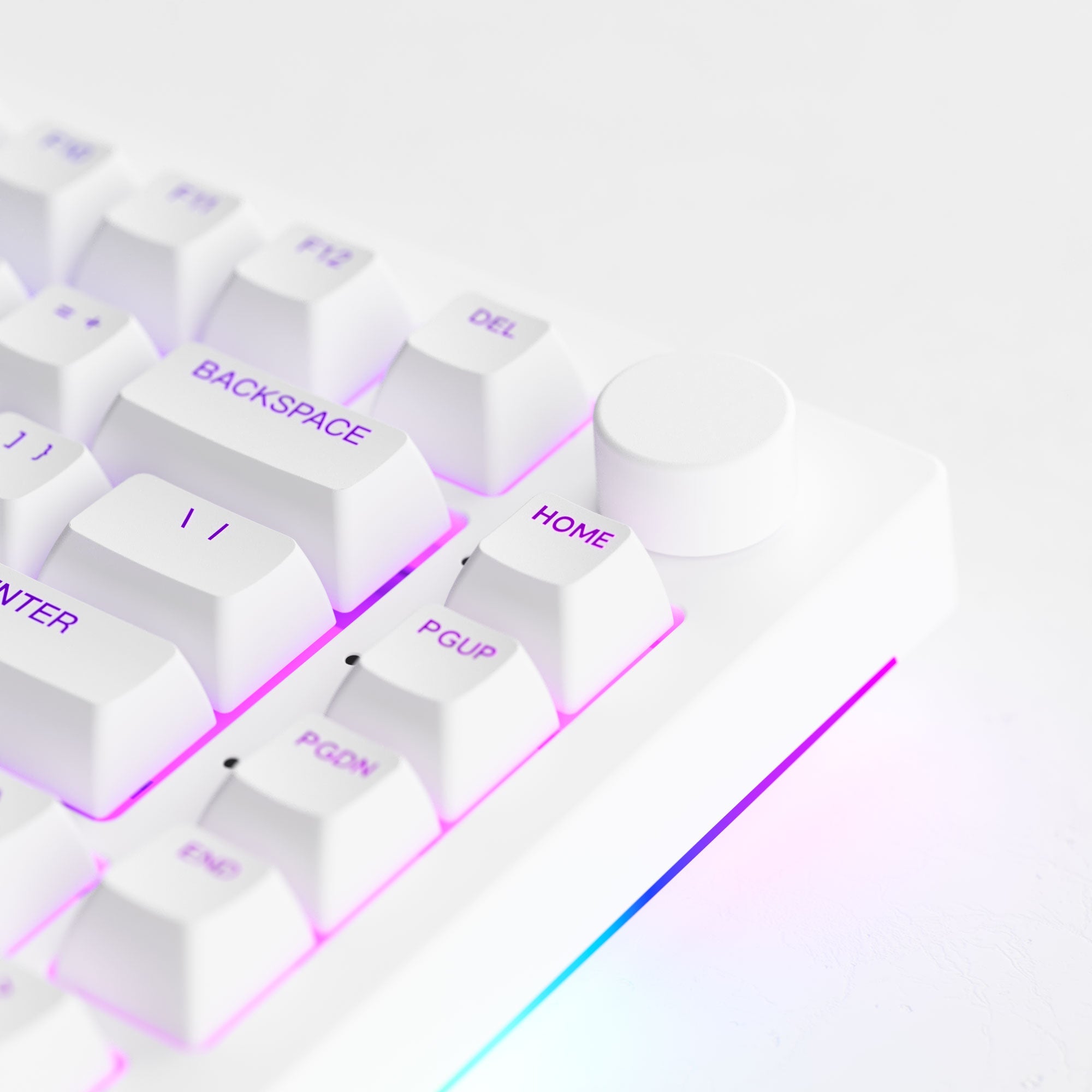 Akko 5075S Shine - Through (White) - InputGear DE