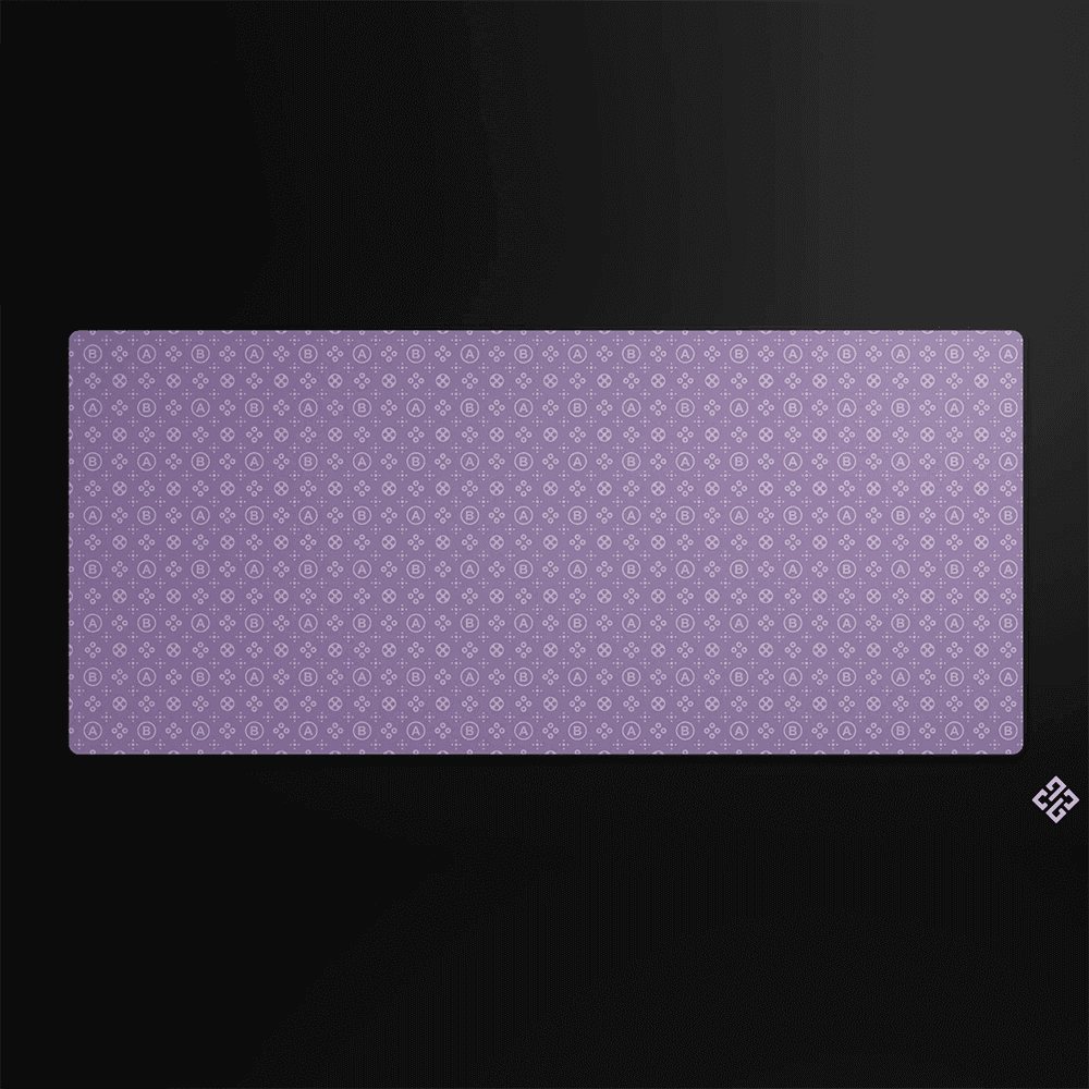 Atomic Purple Deskmats - InputGear DE
