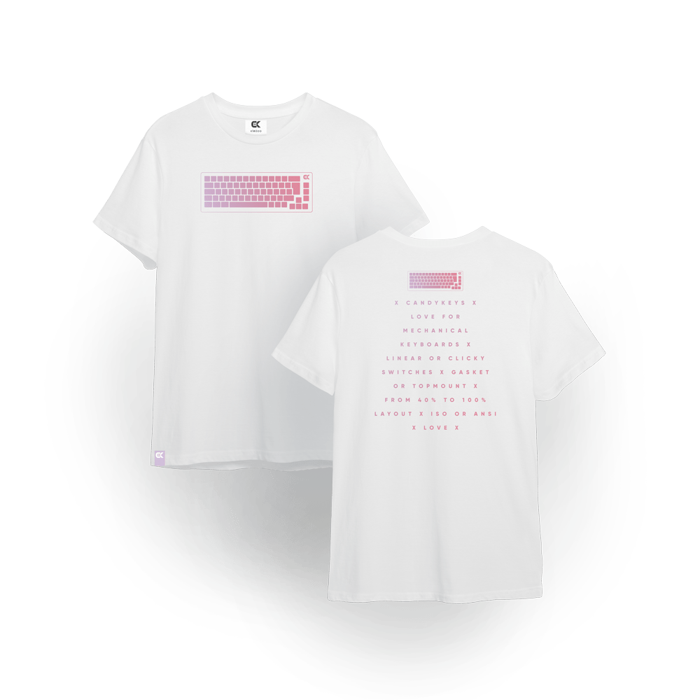 CandyKeys Shirt "Keyboard" - InputGear DE