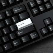 DCX White on Black Keycap Set - InputGear DE