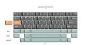 DK1-60% Keyboard Kit - InputGear DE