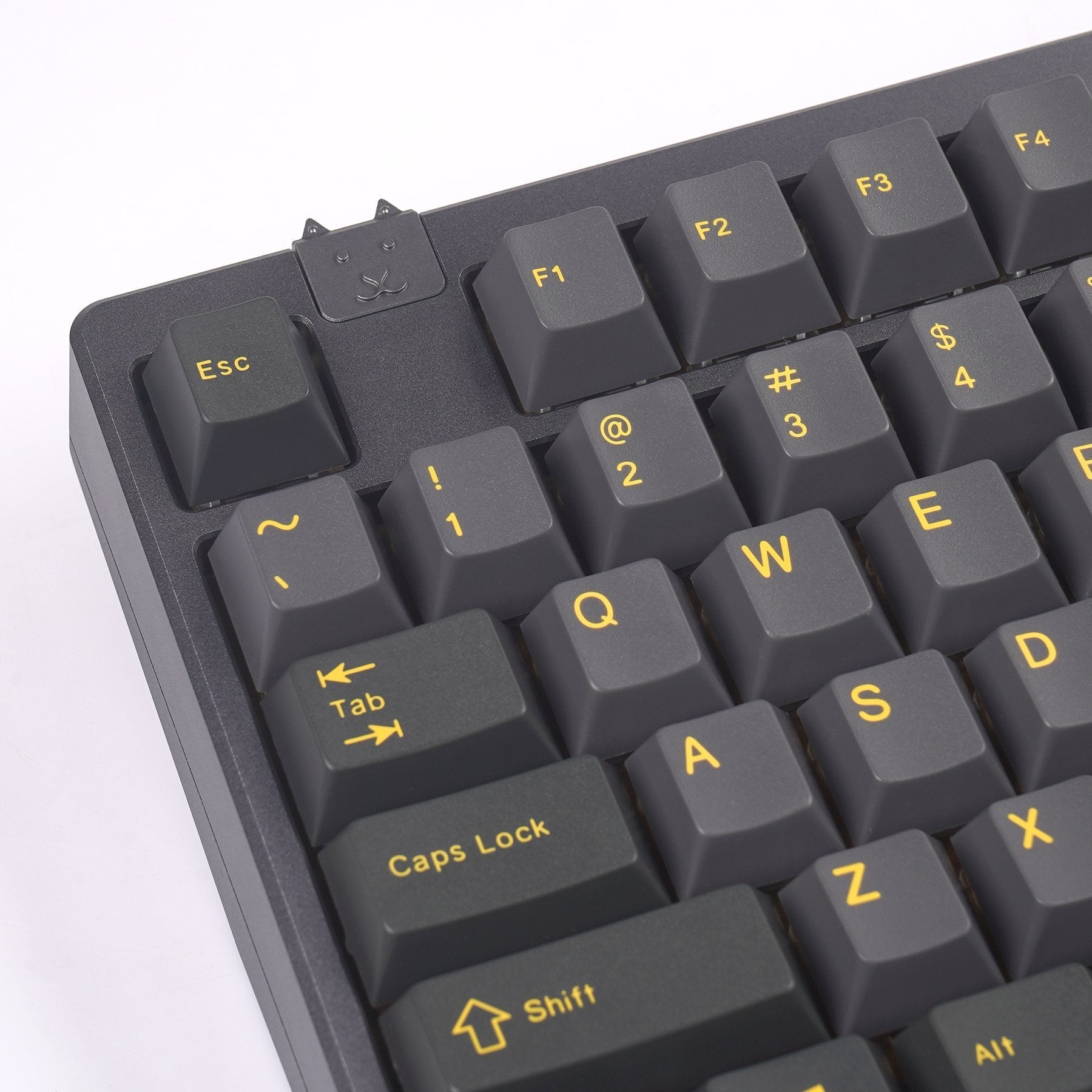 EnjoyPBT ABS Black & Gold (ANSI) Keycap Set - InputGear DE