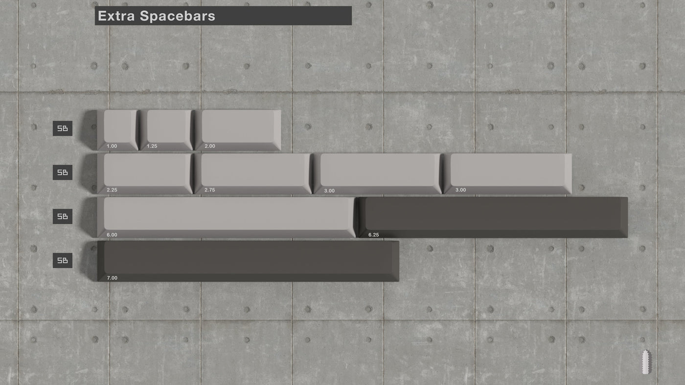EPBT Brutalist Keycap Set - InputGear DE