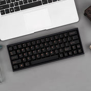 EPBT Pink on Black Keycap Set - InputGear DE