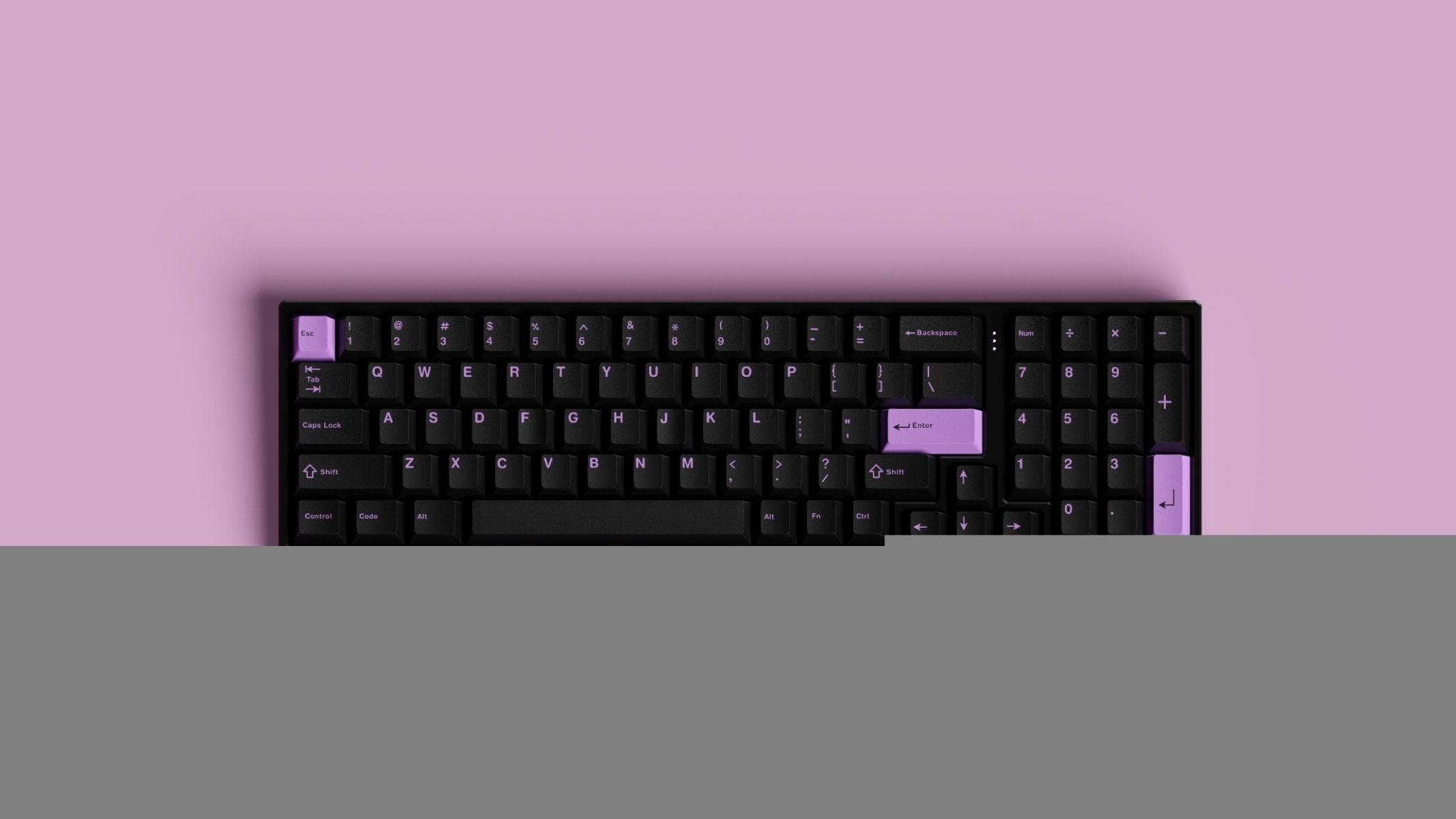 GMK Lilac on Black - InputGear DE