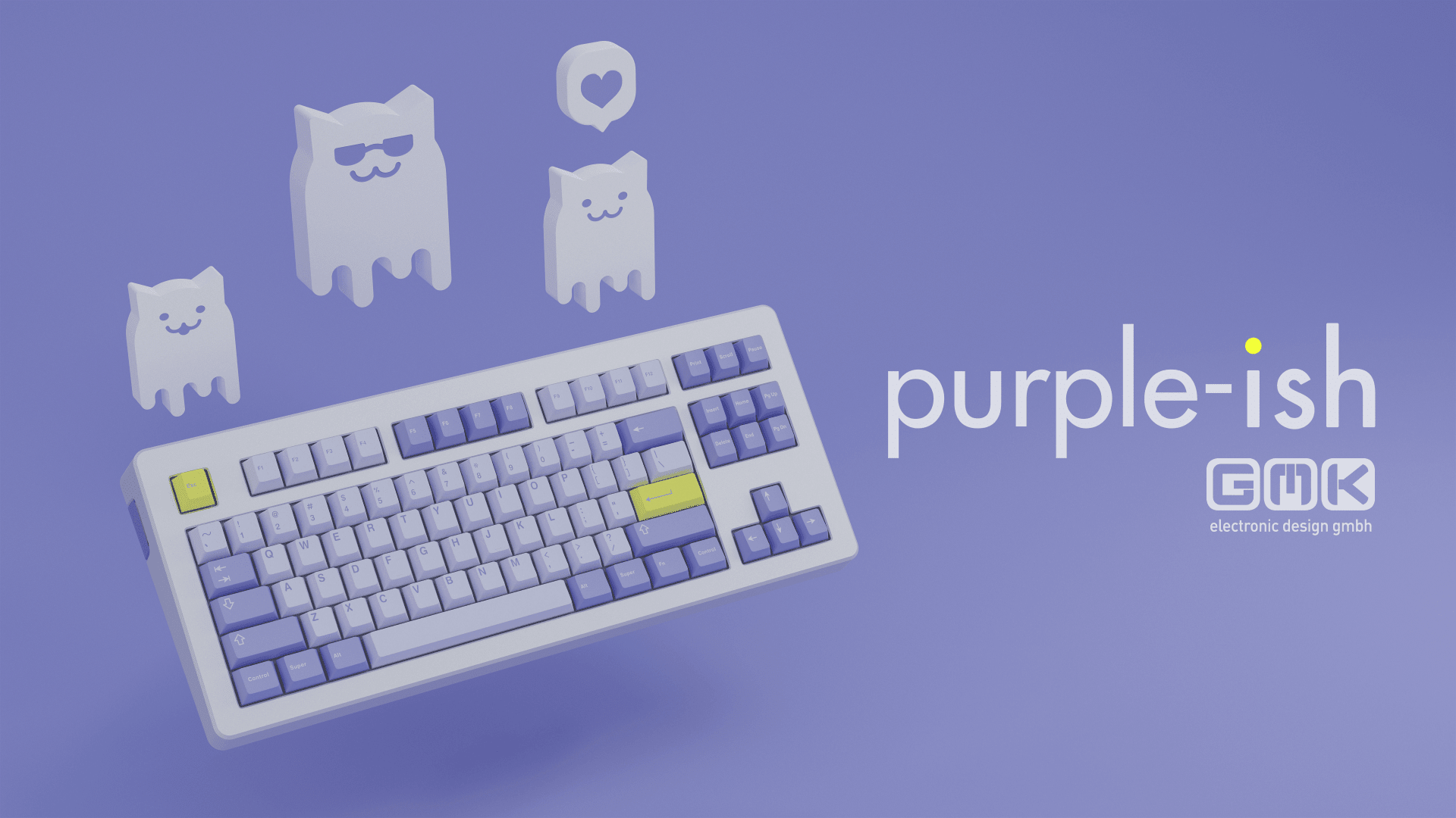 GMK Purple-ish Keycap Set - InputGear DE