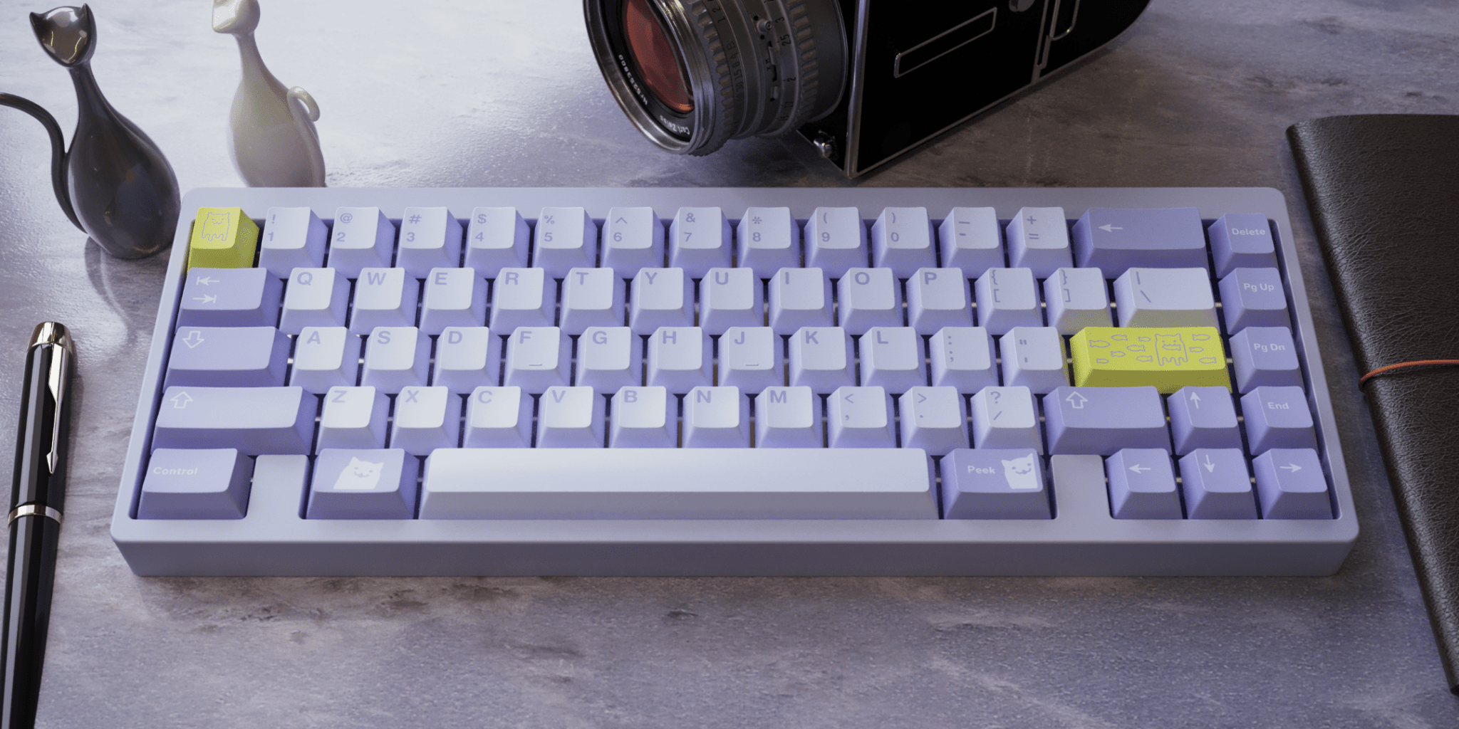 GMK Purple-ish Keycap Set - InputGear DE