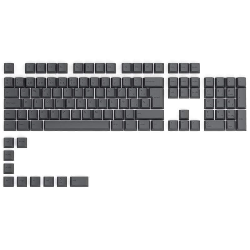 GPBT Black Ash Keycaps (ISO-ES) Keycap Set - InputGear DE