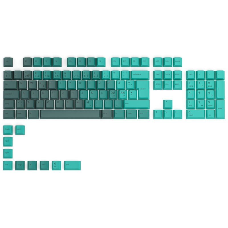 GPBT Rain Forest Keycaps (ISO-NOR) Keycap Set - InputGear DE