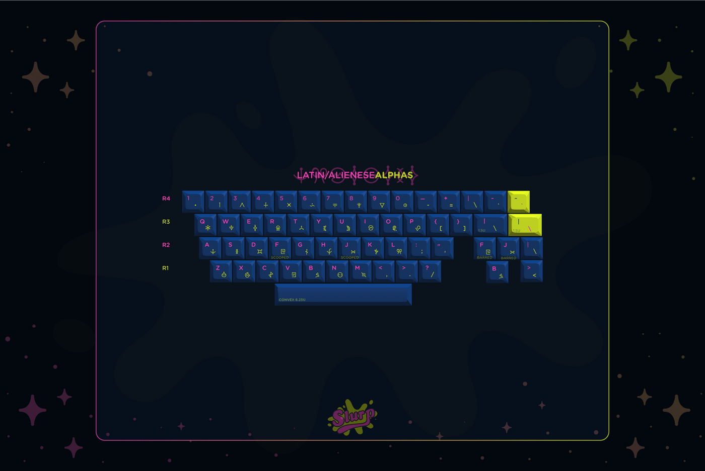 KAT Slurp Keycap Set - InputGear DE