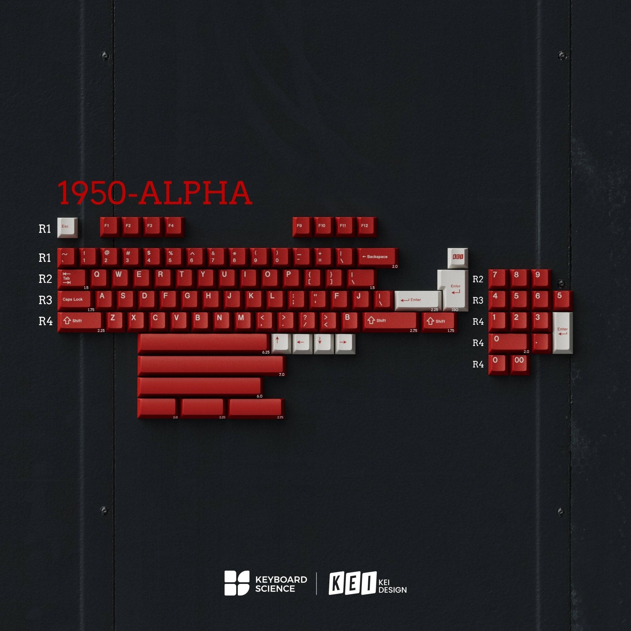 KBS 1950s Keycap Set - InputGear DE