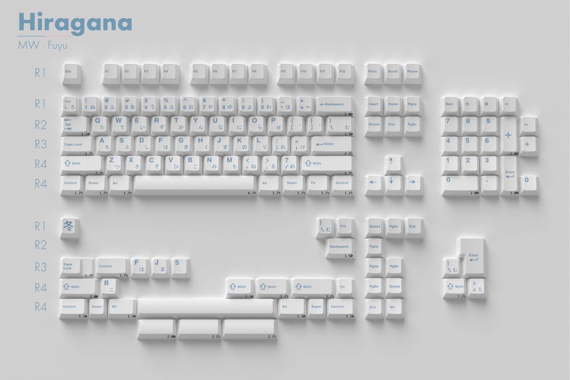MW Fuyu Keycap Set - InputGear DE