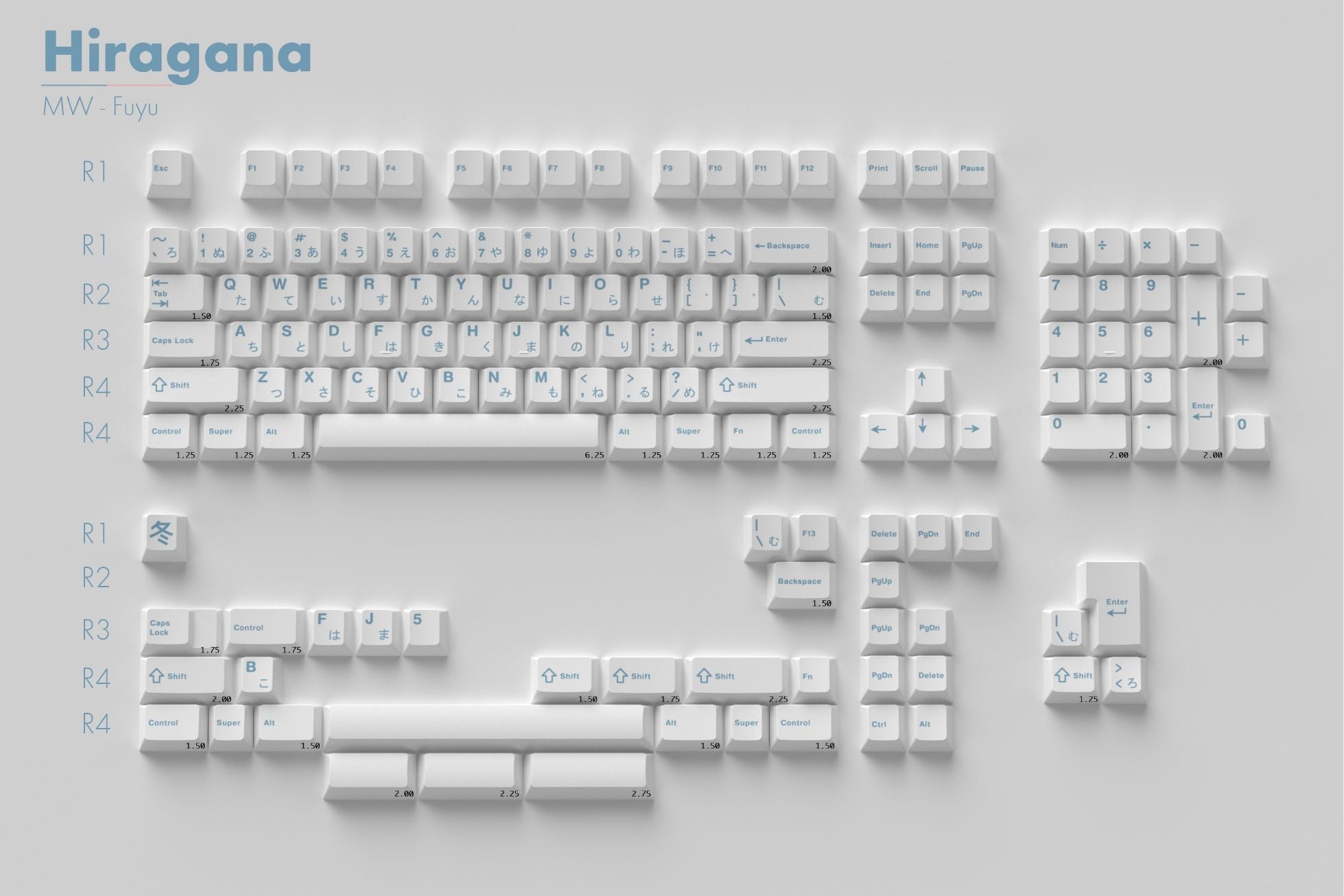 MW Fuyu Keycap Set - InputGear DE