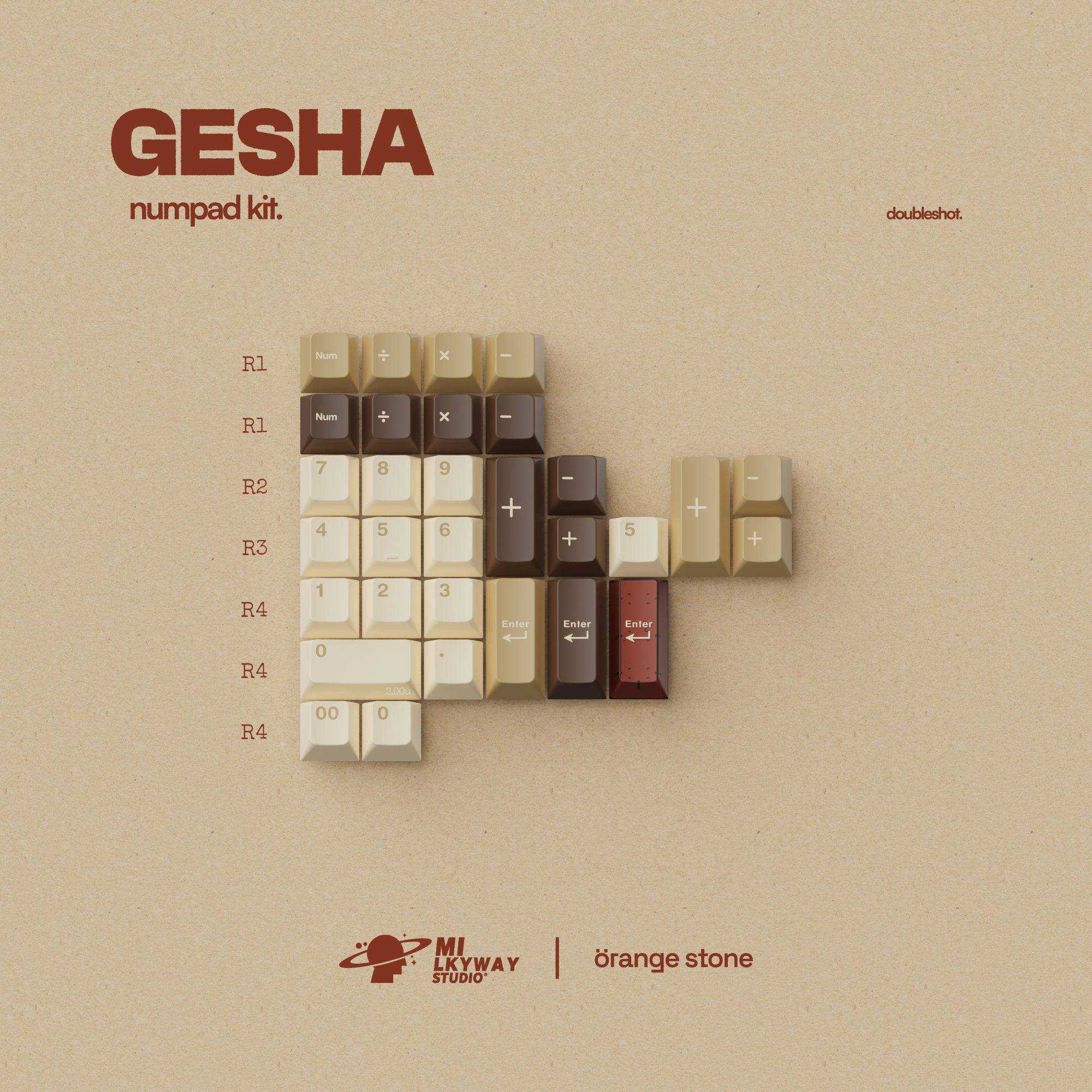 MW Gesha Keycap Set - InputGear DE