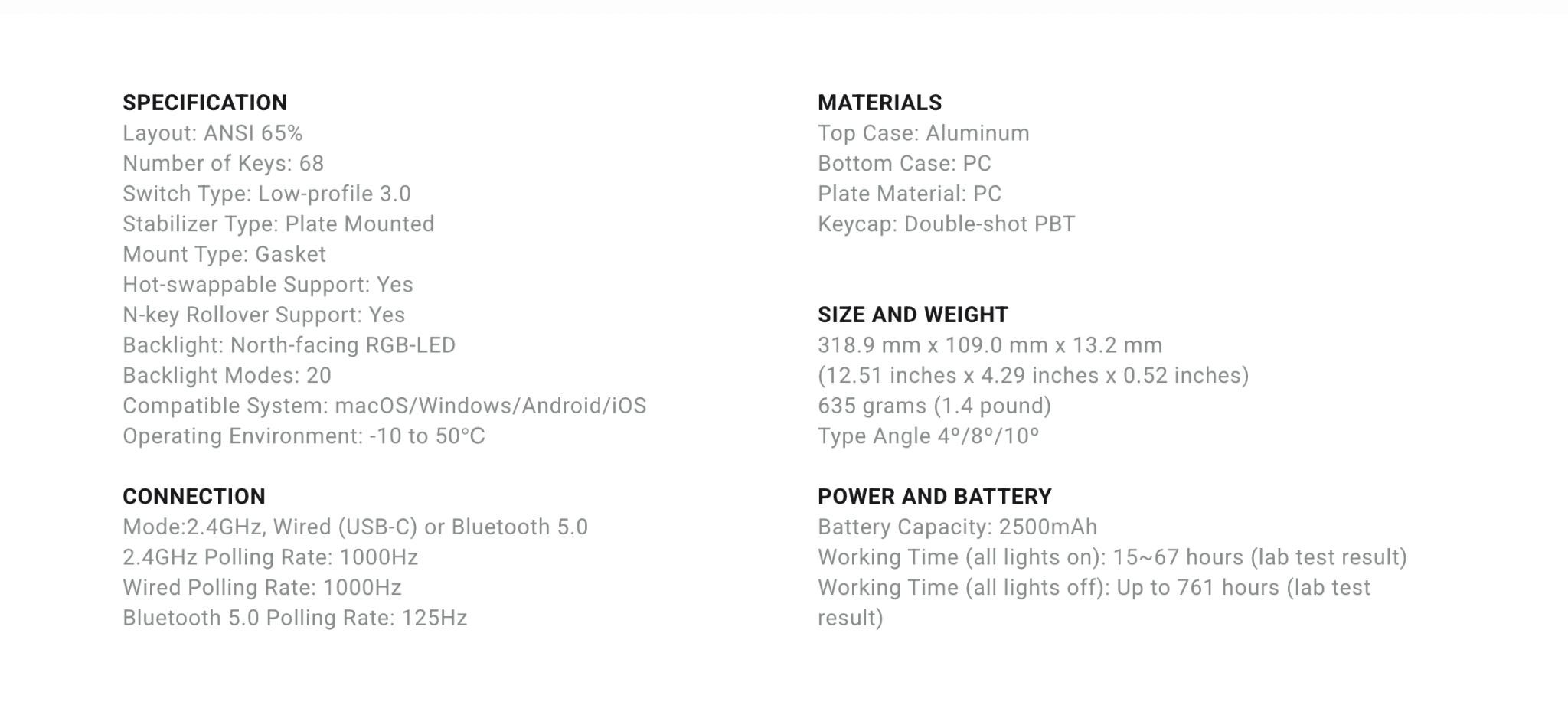 Nuphy Air100 (ISO-DE) White - InputGear DE