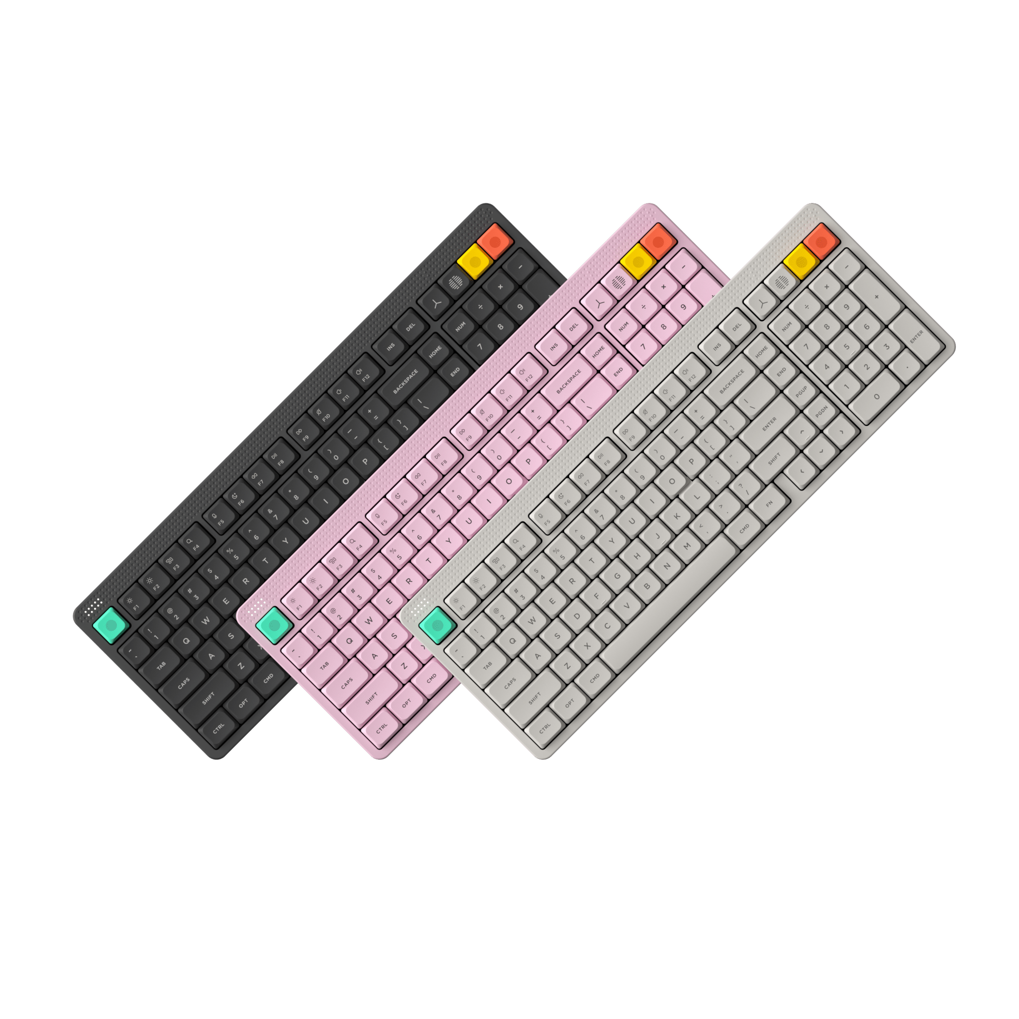 Nuphy Node 100 Low Profile (Black) (ISO-DE) Keyboard - InputGear DE