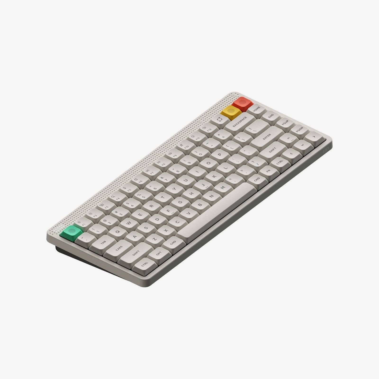 Nuphy Node75 White Low-Profile (ANSI) - InputGear DE
