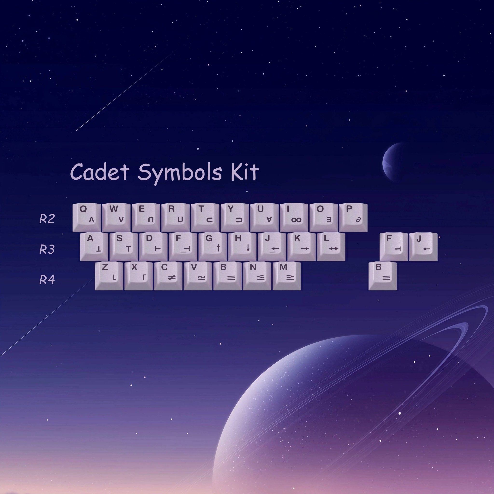 PBTFans Astraeus Keycap Set - InputGear DE