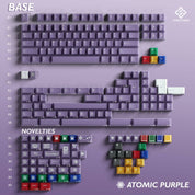 PBTFans Atomic Purple R2 (ISO-DE Bundle) Keycap Set - InputGear DE
