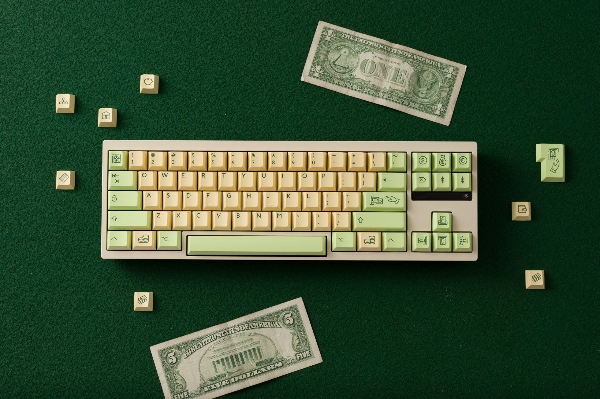 PBTFans Bank Account Keycap Set - InputGear DE