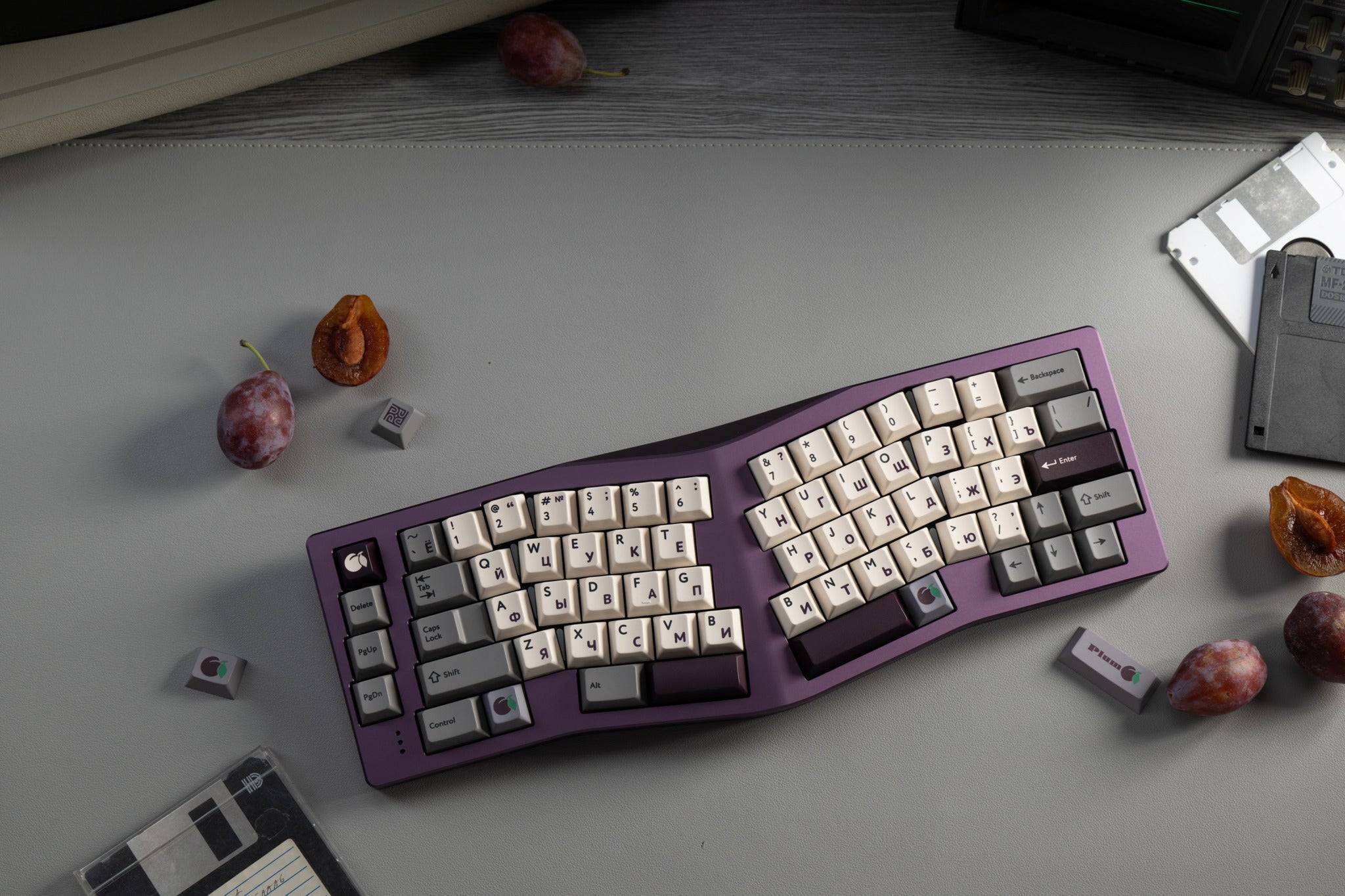 PBTFans Classic Gray Keycap Set - InputGear DE