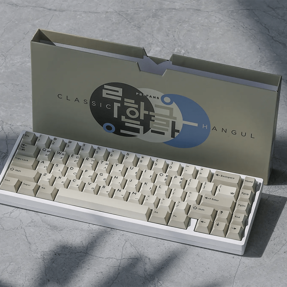 PBTFans Classic Hangul Keycap Set - InputGear DE
