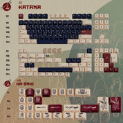 PBTFans Ronin Keycap Set - InputGear DE