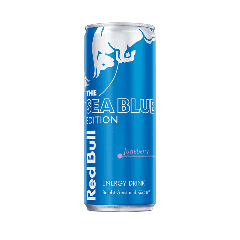 Red Bull Sea Blue Juneberry Edition - 250ml Dose - InputGear DE