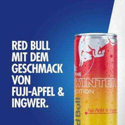Red Bull Winter Edition Fuji-Apfel & Ingwer - 250ml Dose - InputGear DE