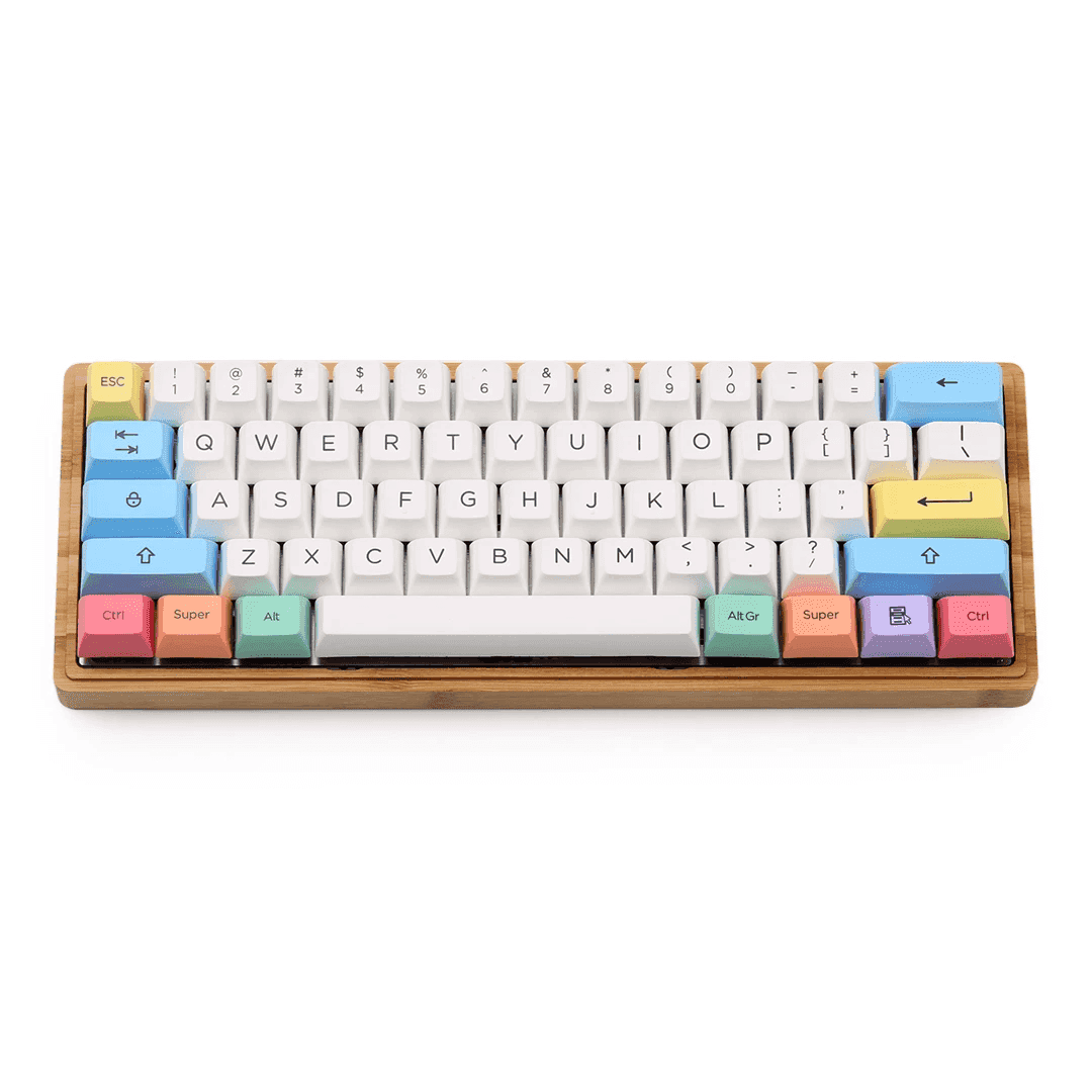 SA PBT Chalk (ANSI) Keycap Set - InputGear DE