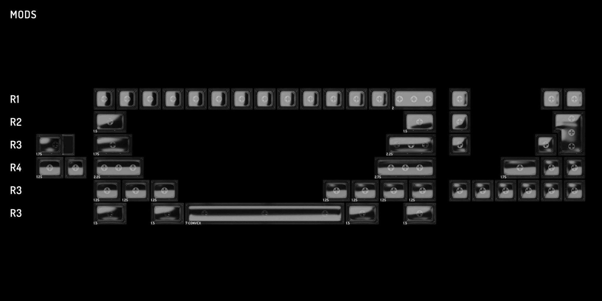 SA Polyclear Keycap Set - InputGear DE