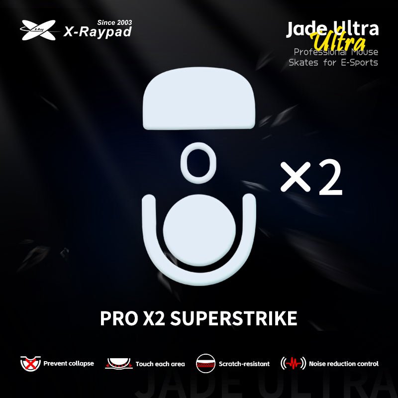  X2 SUPERSTRIKE) Mouse Skates - InputGear DE